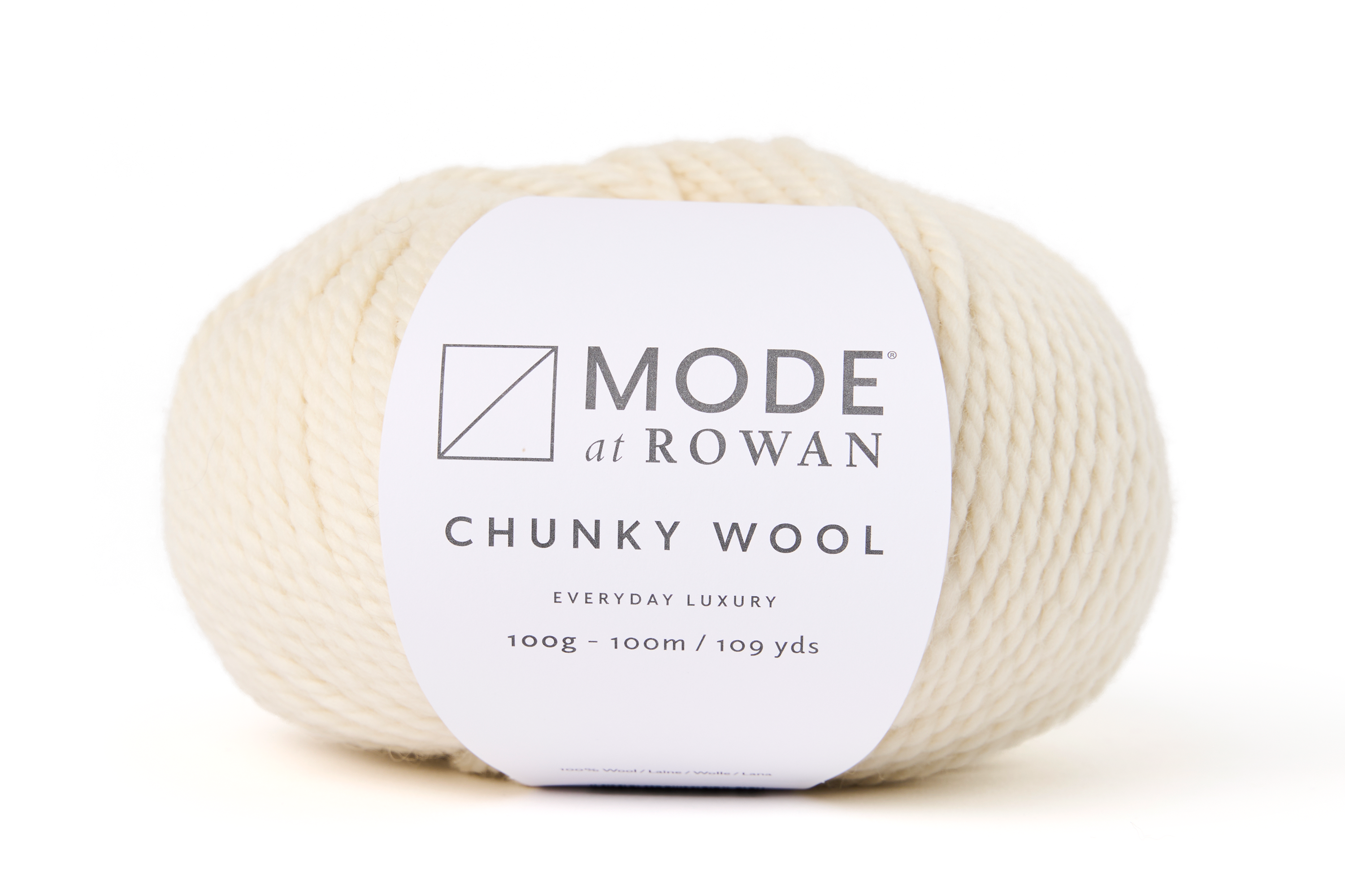 Garn Chunky Wool fra Rowan til tykke pinde