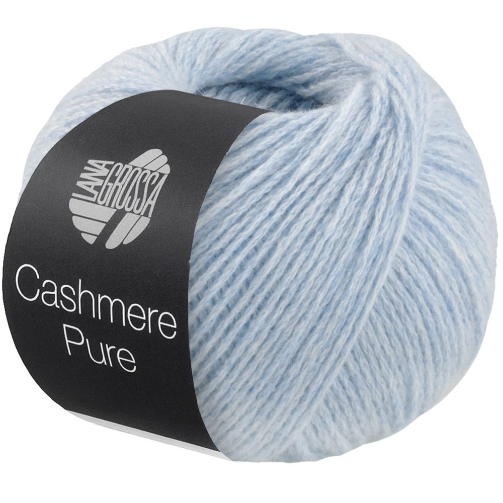 Kasmirgarn Cashmere Pure 10 Lyseblå