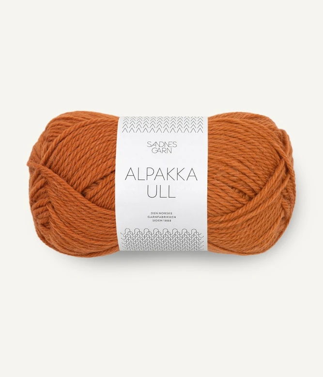 Garn Alpakka Ull 26745 Cognac