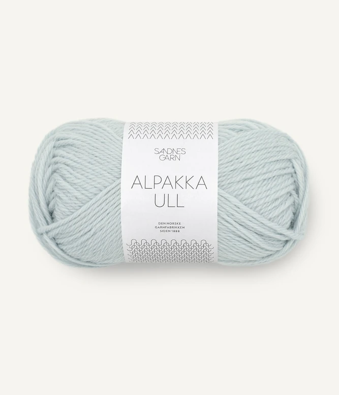 Garn Alpakka Ull 5811 Arctic Ice