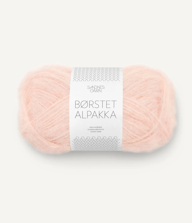 Garn Børstet Alpakka 3509 Ballet Tutu