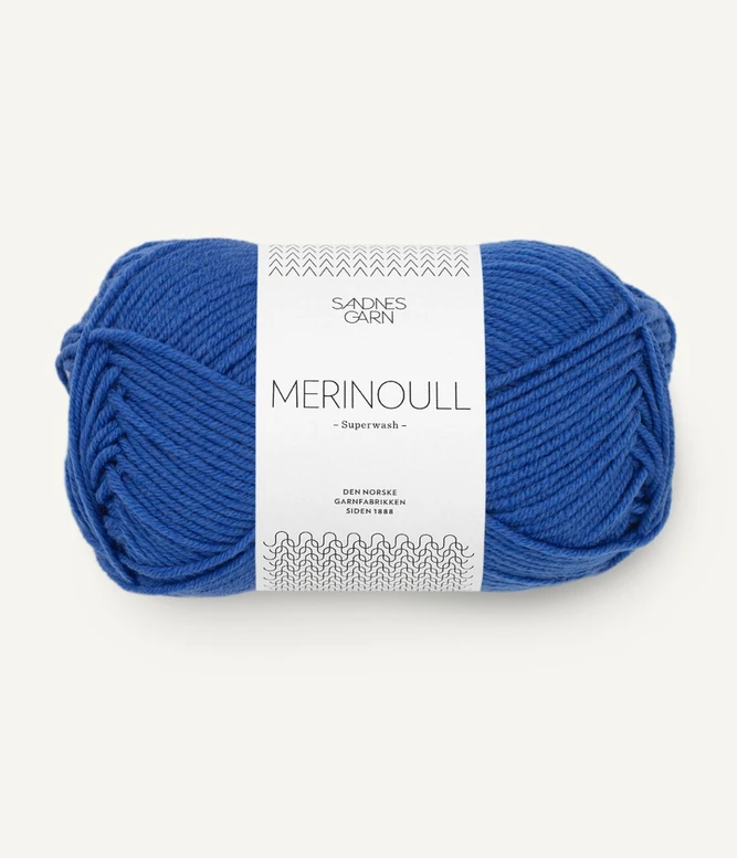 Garn Merinoull 5845 Dazzling Blue