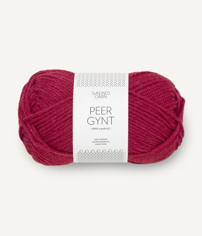 Garn Peer Gynt 4255 Rumba Red