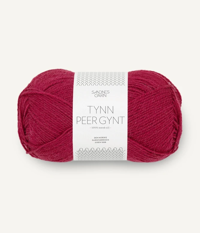 Garn Tynn Peer Gynt 4255 Rumba Red