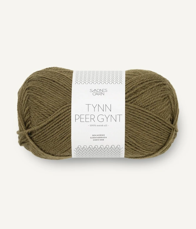 Garn Tynn Peer Gynt 9873 Dark Olive