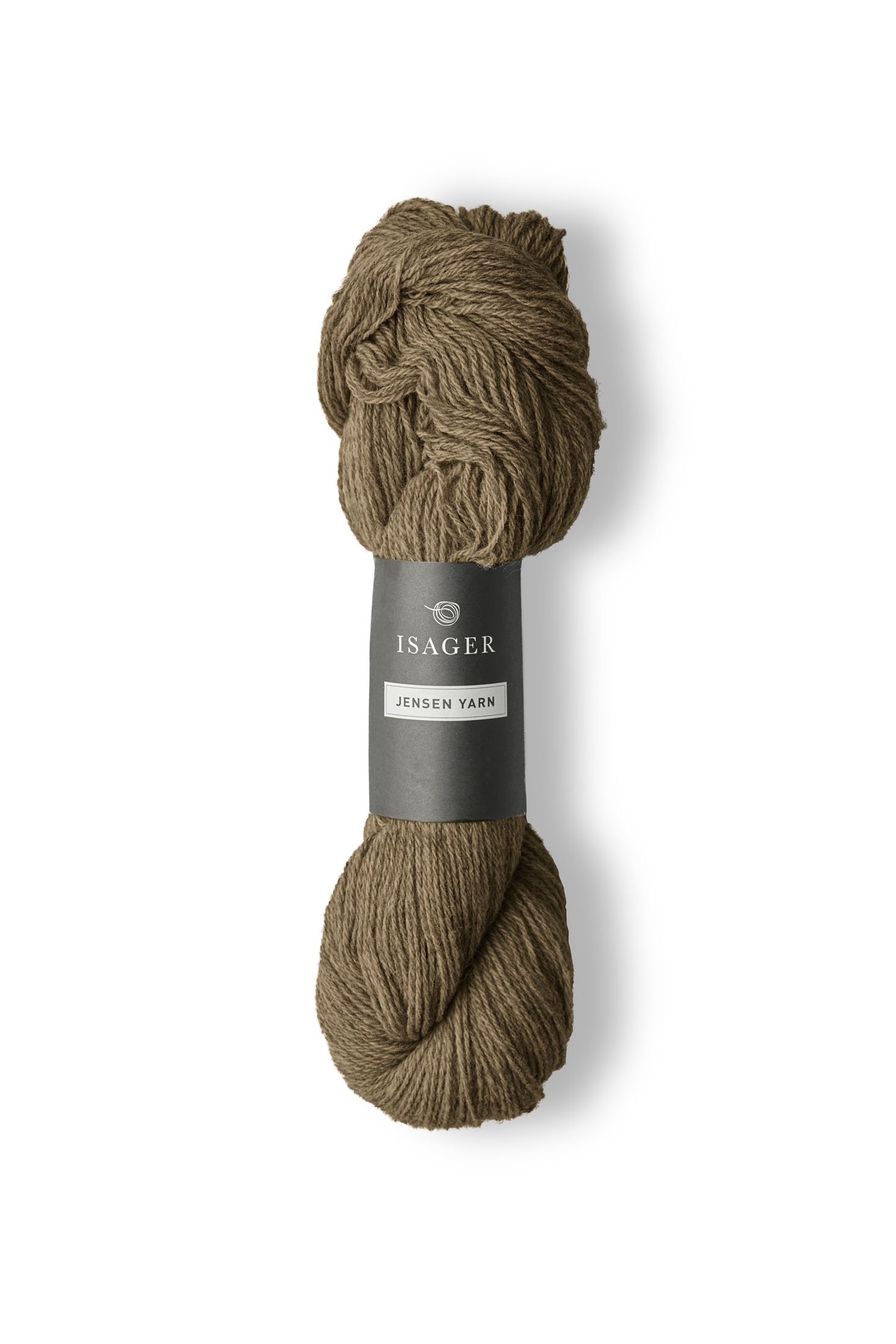 Garn Jensen Yarn farve 8s Brunmeleret