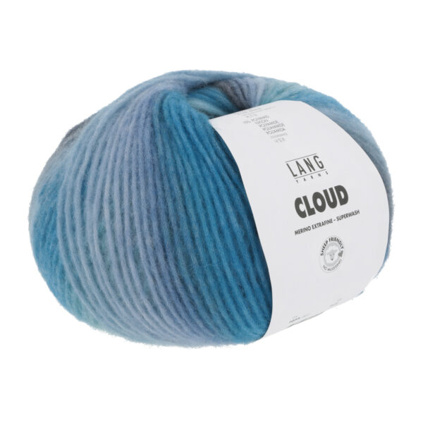 Luksusgarn fra lang yarns garnet Cloud fra Lang Yarn.