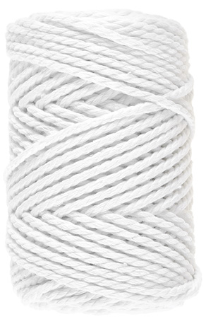 Macramegarn Macrame 8 005 Hvid