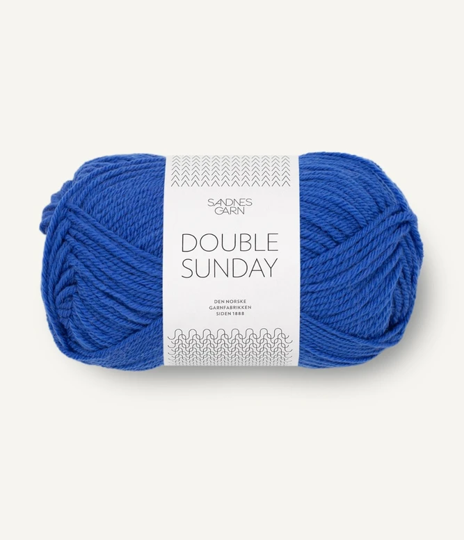 Garn Double Sunday 5845 Dazzling Blue