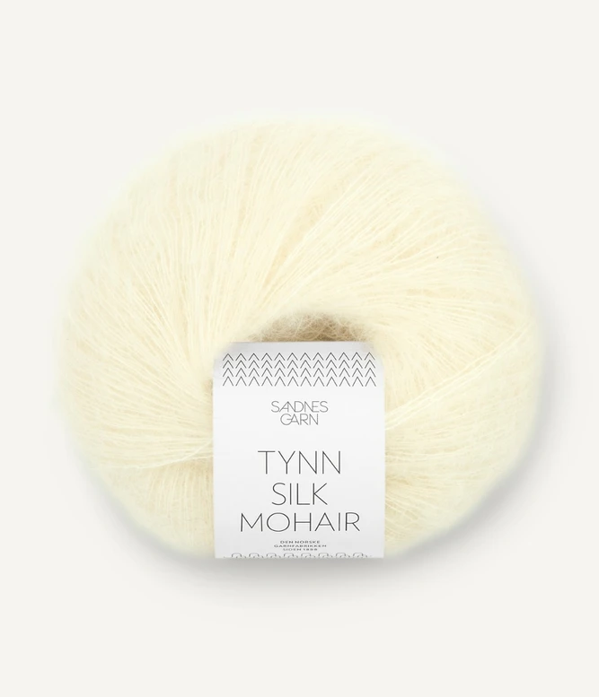 Garn Tynn Silk Mohair 2009 Lemon Icing