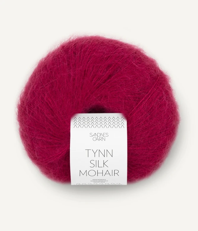 Garn Tynn Silk Mohair 4255 Rumba Red