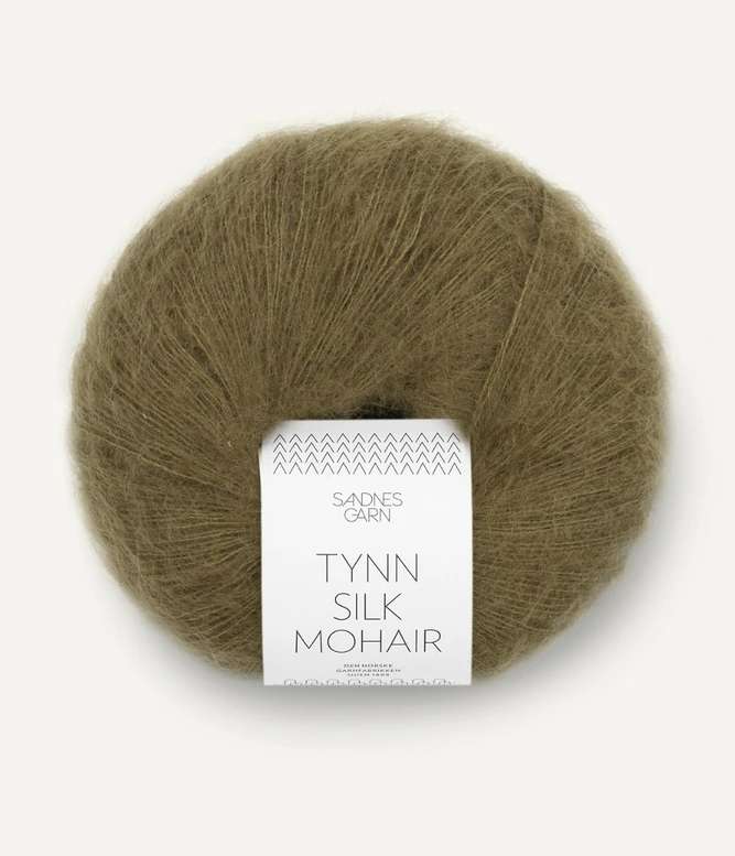 Garn Tynn Silk Mohair 9873 Dark Olive