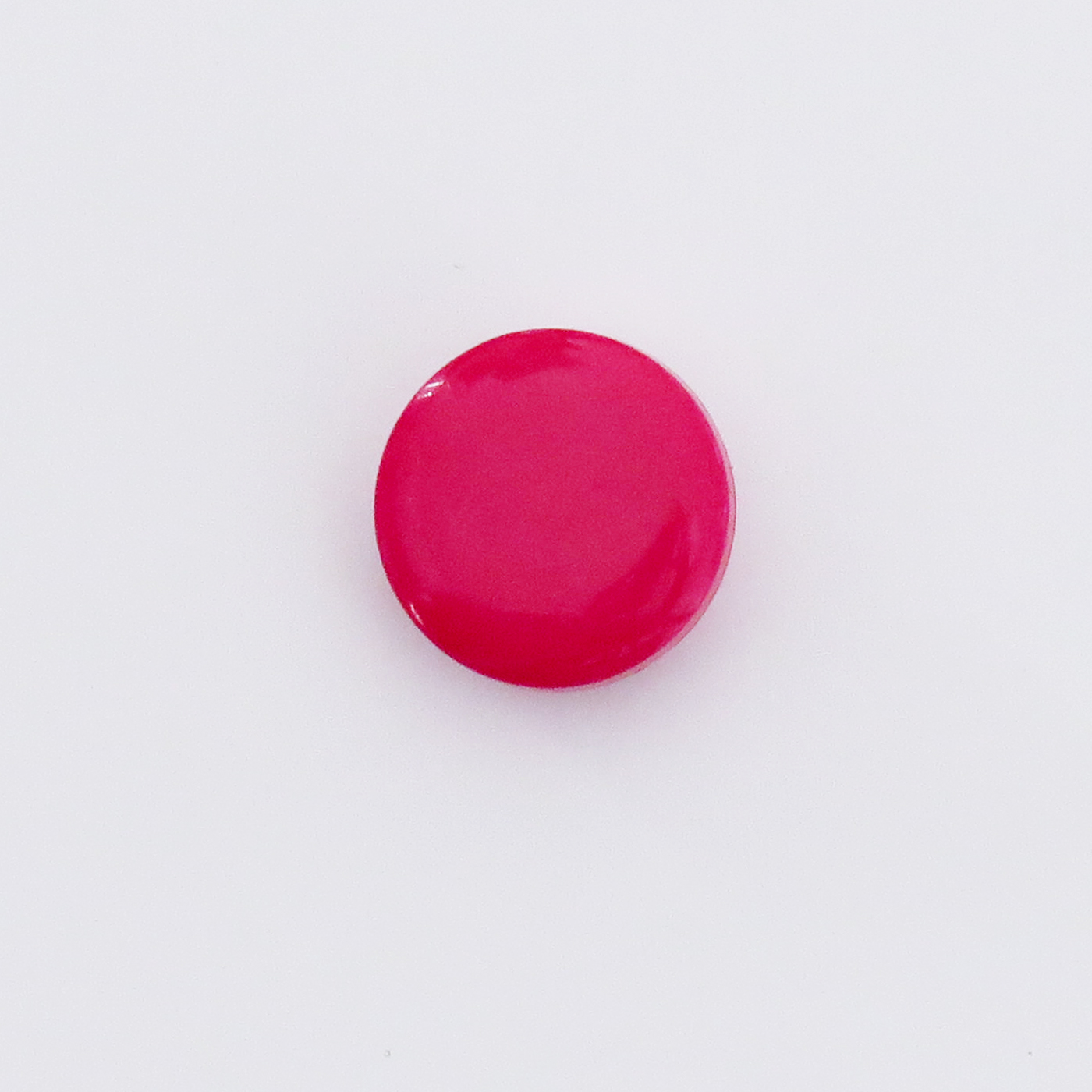 Plastikknap 13 mm Pink