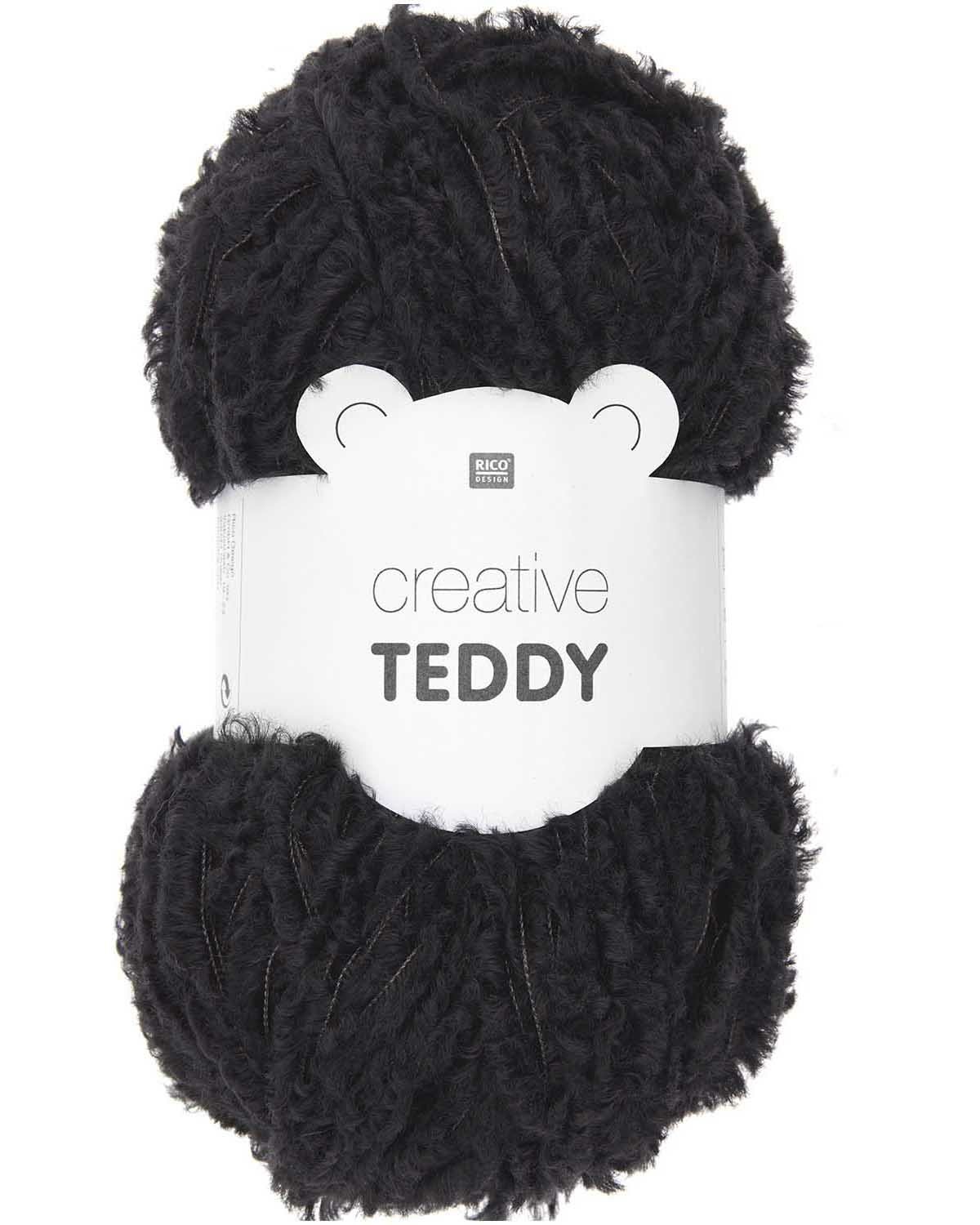 Garn Creative Teddy 007 Black