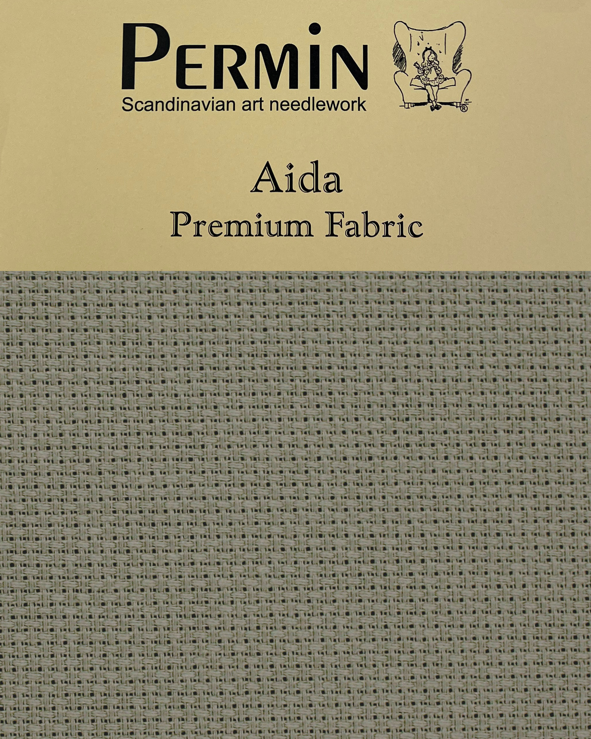 Broderistof Precut broderistof Aida 5,4 tr. Venetian Stone