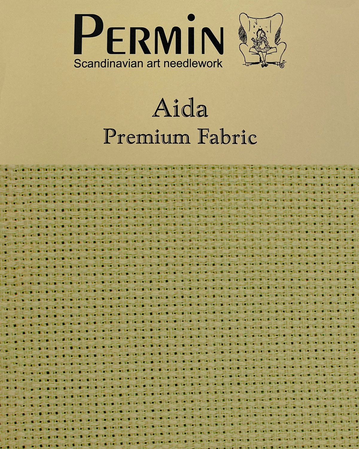 Broderistof Precut broderistof Aida 5,4 tr. Prairie Grain