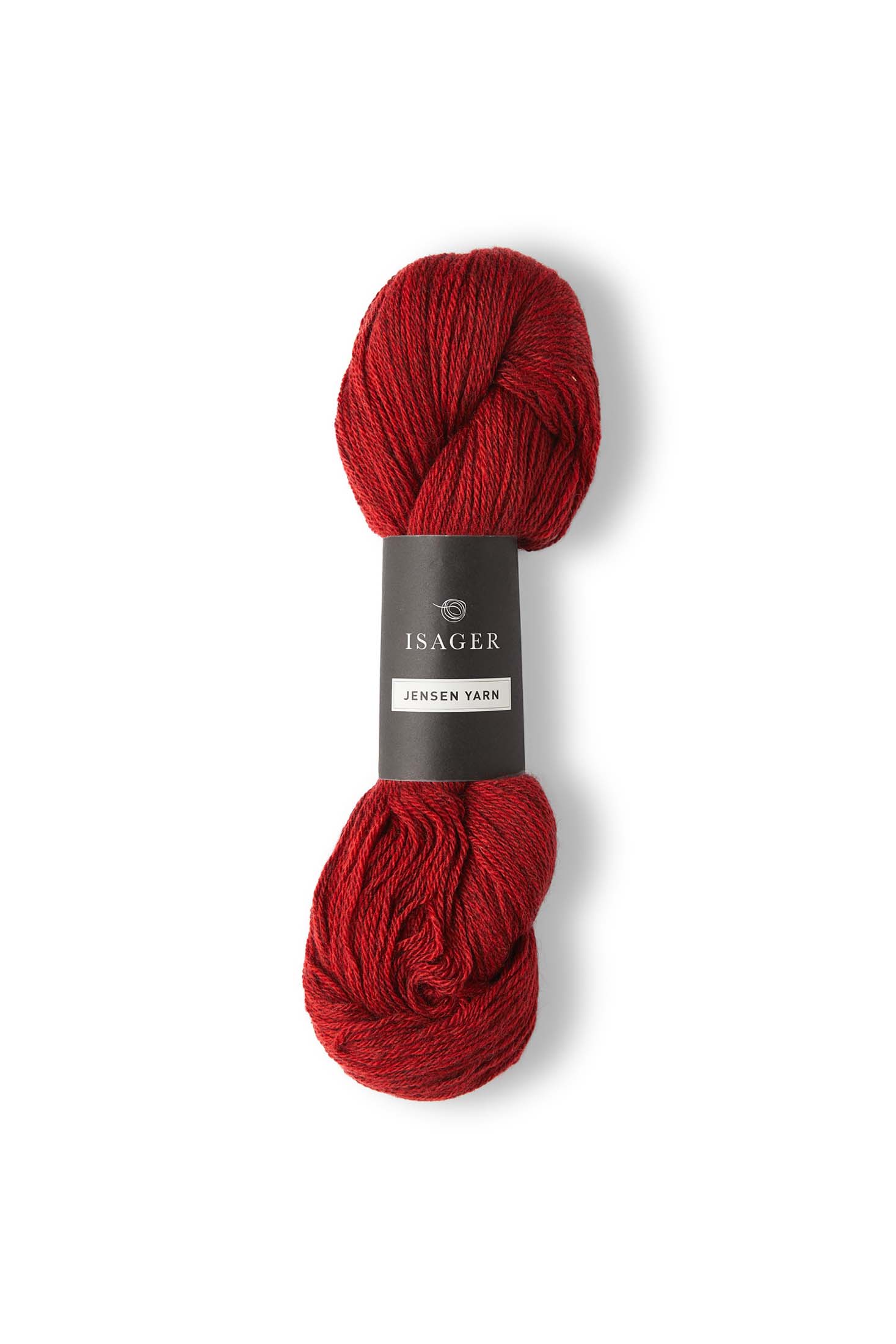 Garn Jensen Yarn farve 32s Rød Meleret