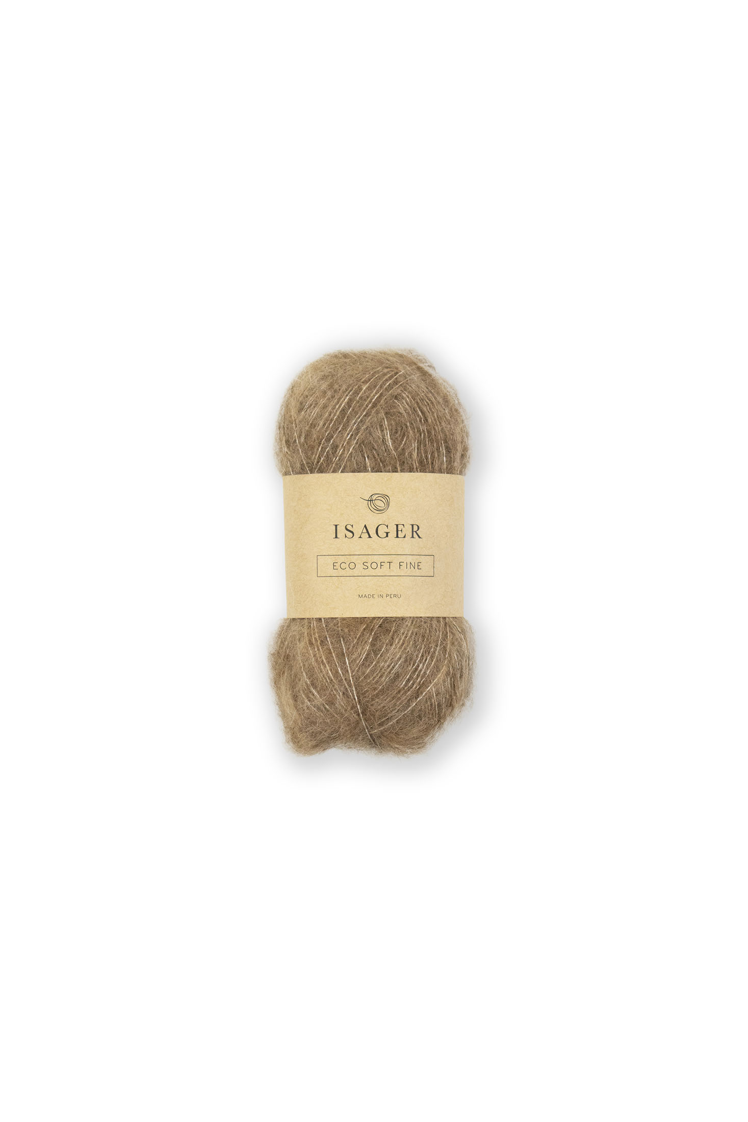 Garn Isager Soft Fine E7s Brun