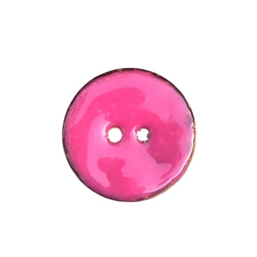 Pink kokosknap 23 mm