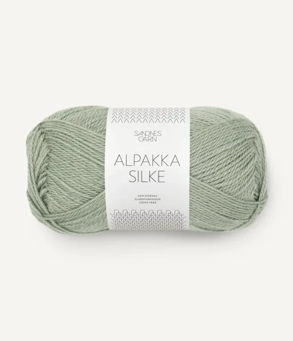 alpakka-silke-8521-lys-stoevet-groen