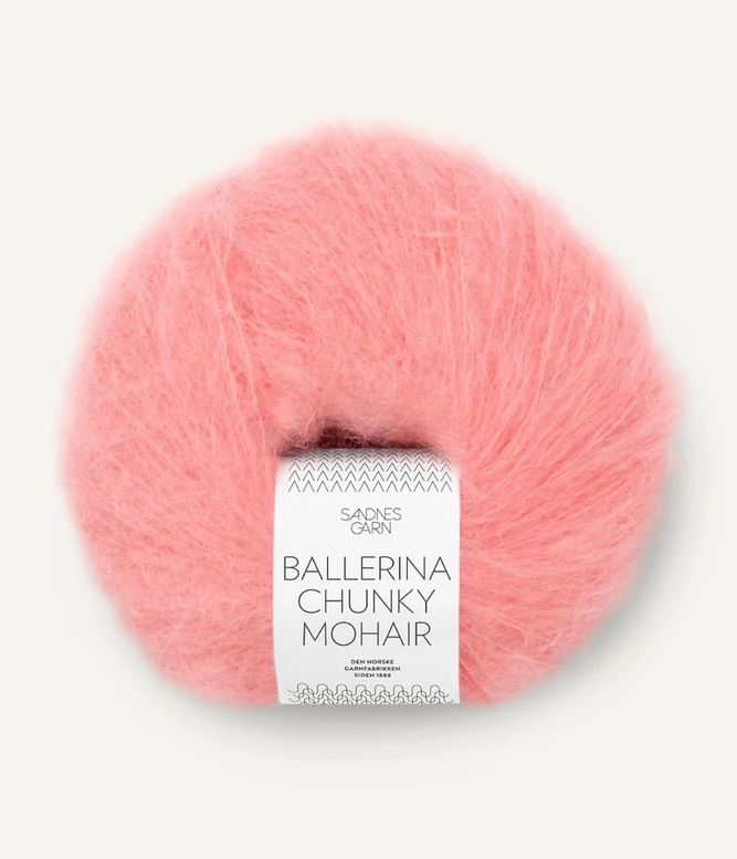 Garn Ballerina Chunky Mohair 4213 Blossom