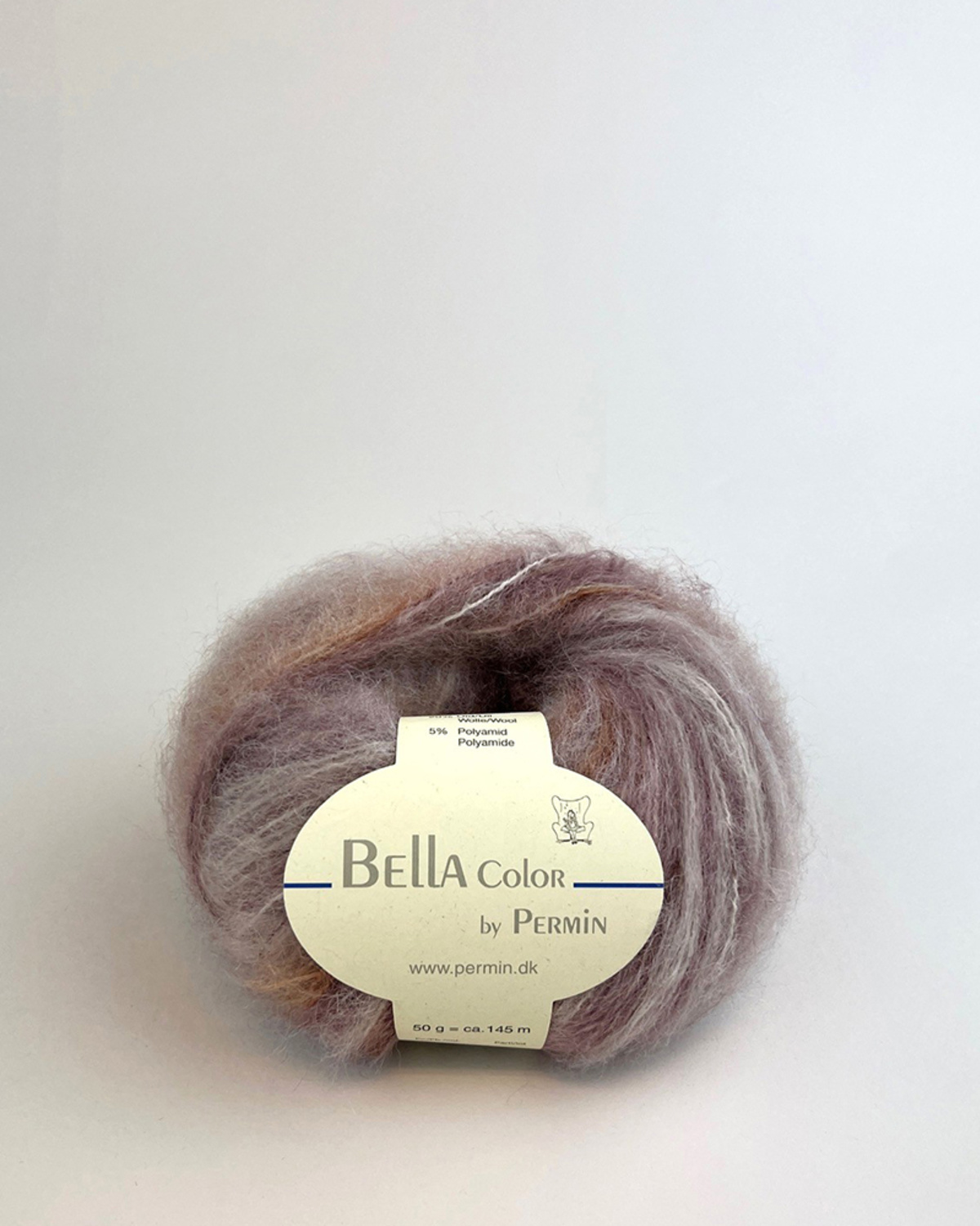 Garn Bella Color by Permin 883197 Kastanje