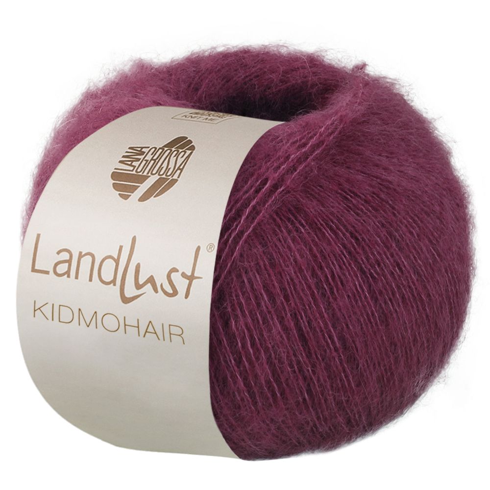 Garn Landlust Kidmohair 014 Brombær