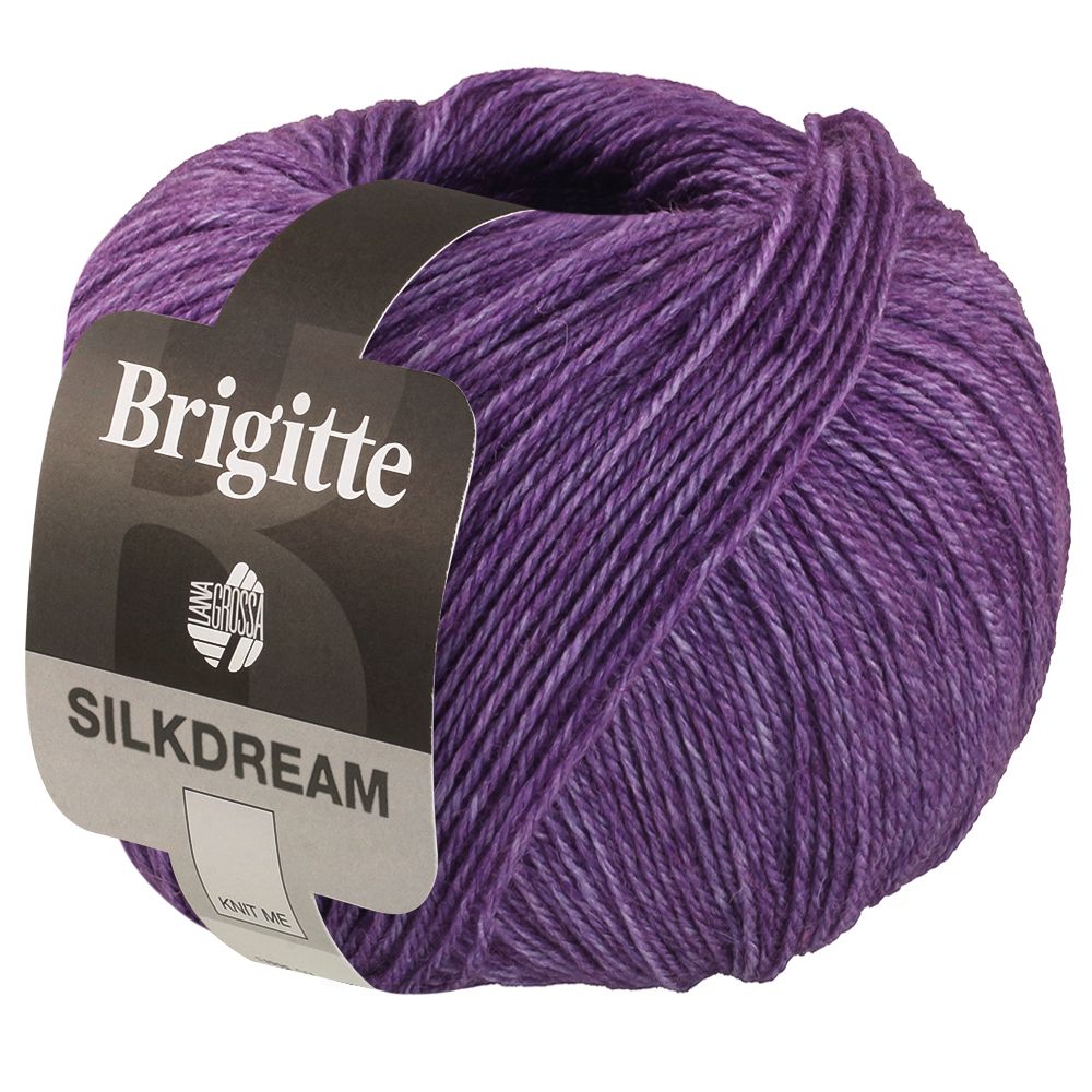 Garn Brigitte Silkdream 11 Blåviolet