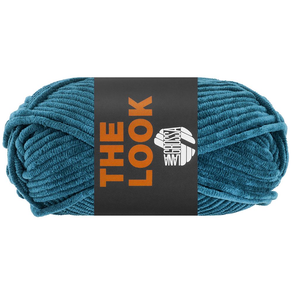 Fløjlsgarn The Look 28 Petrol