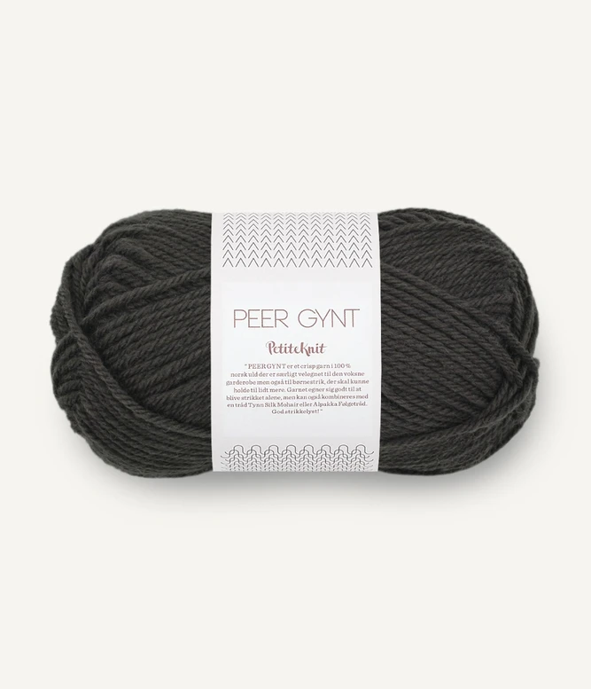 Garn PetiteKnit Peer Gynt 3891 Dusty Noir