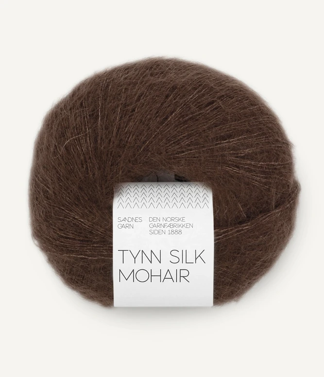 GArn Tynn Silk Mohair 3091 Cacao Nibs