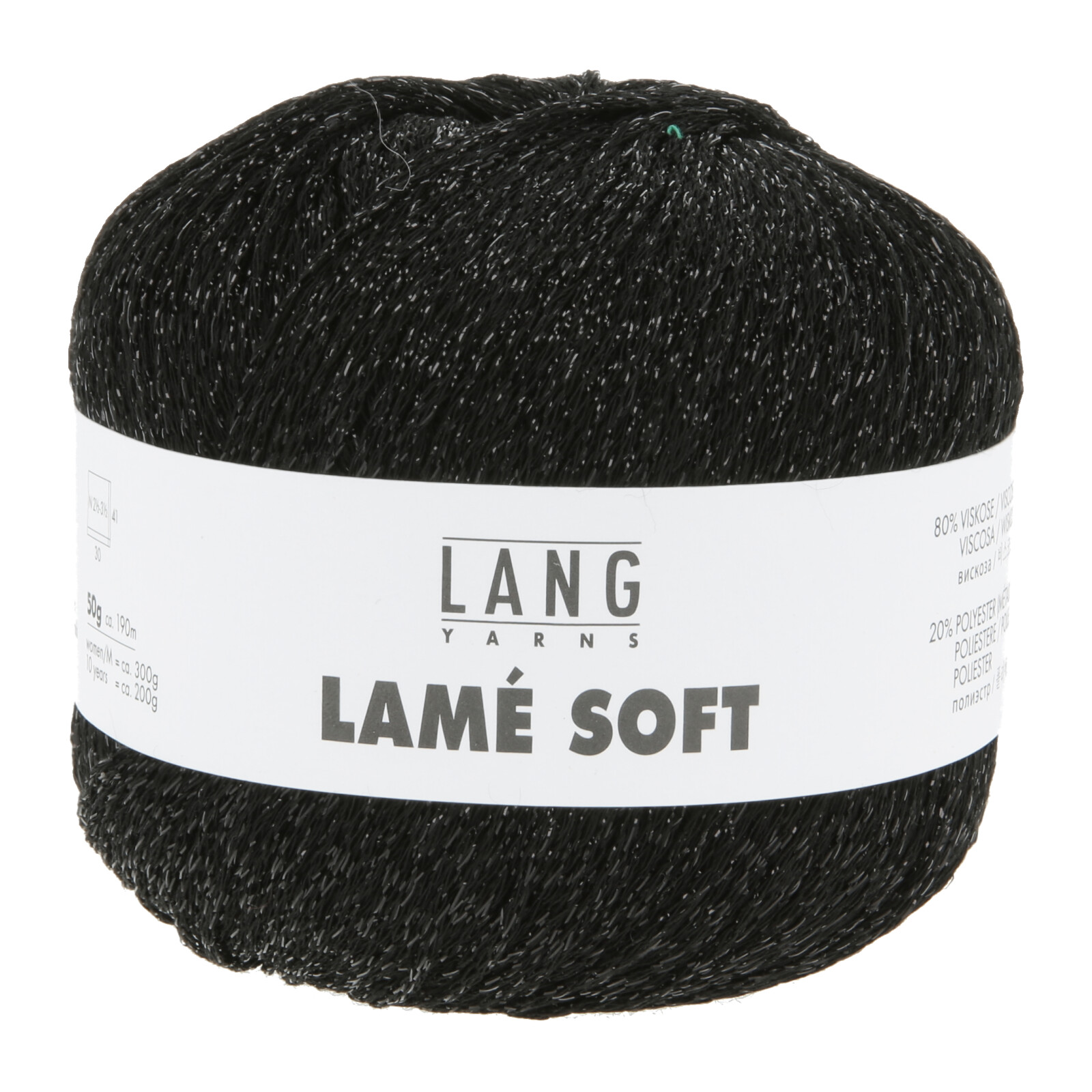 Lamé Soft 0004 Sort