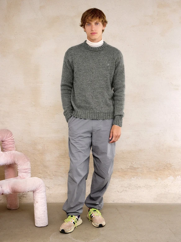 Strikkeopskrift til herresweater