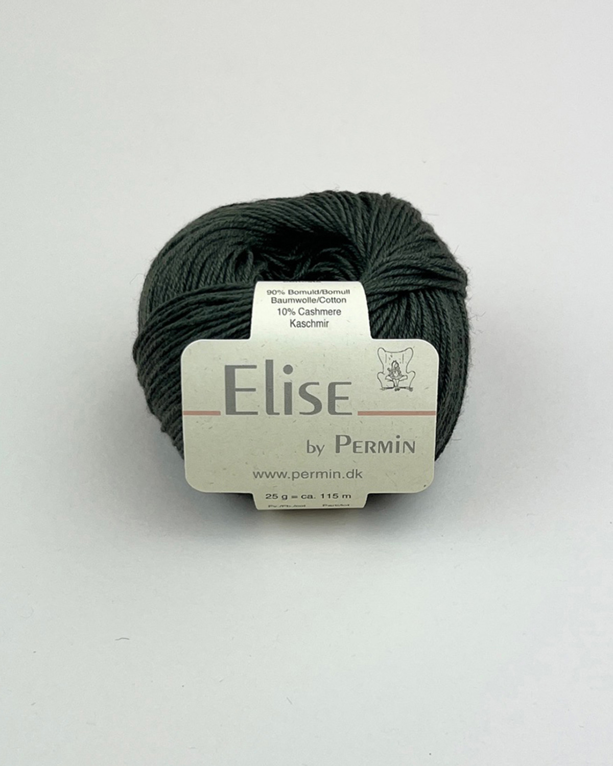 Garn Elise by Permin 881134 Olivenblad