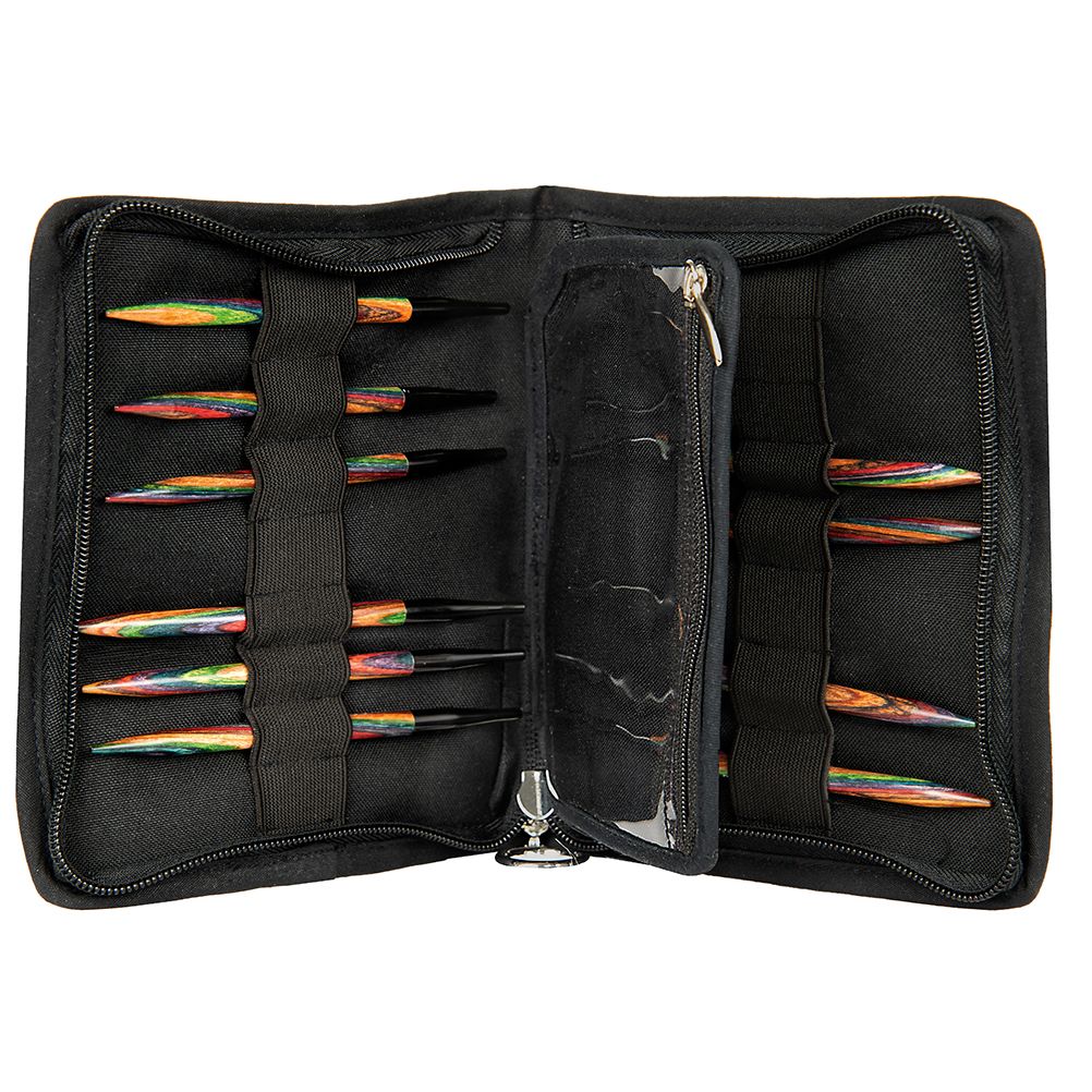 Etui til sæt med udskiftelige pinde