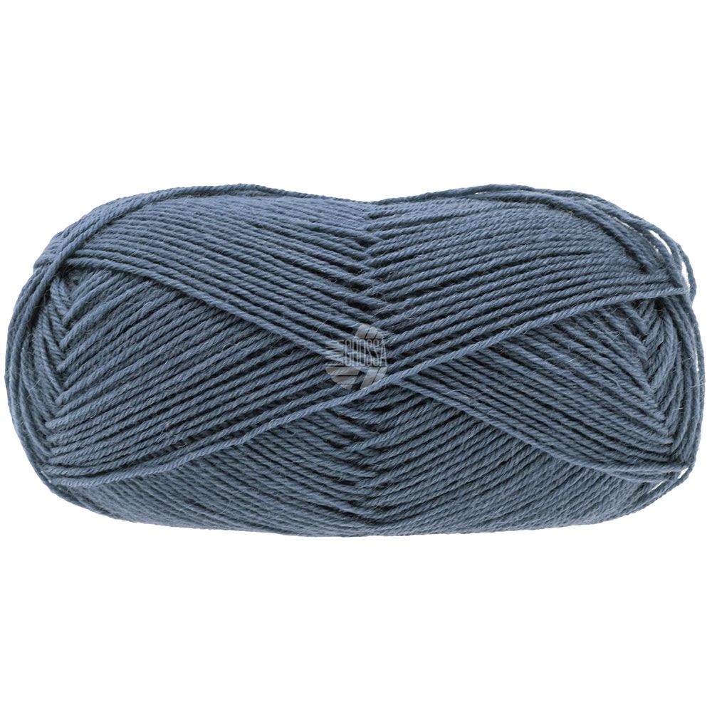 Strømpegarn i jeansblå