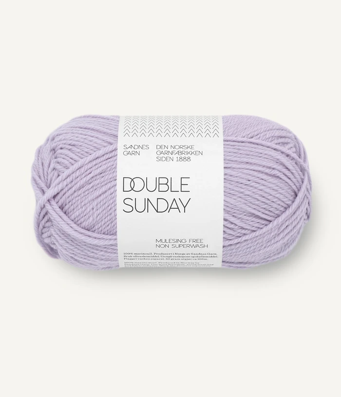 Garn Double Sunday 5223 Lavender