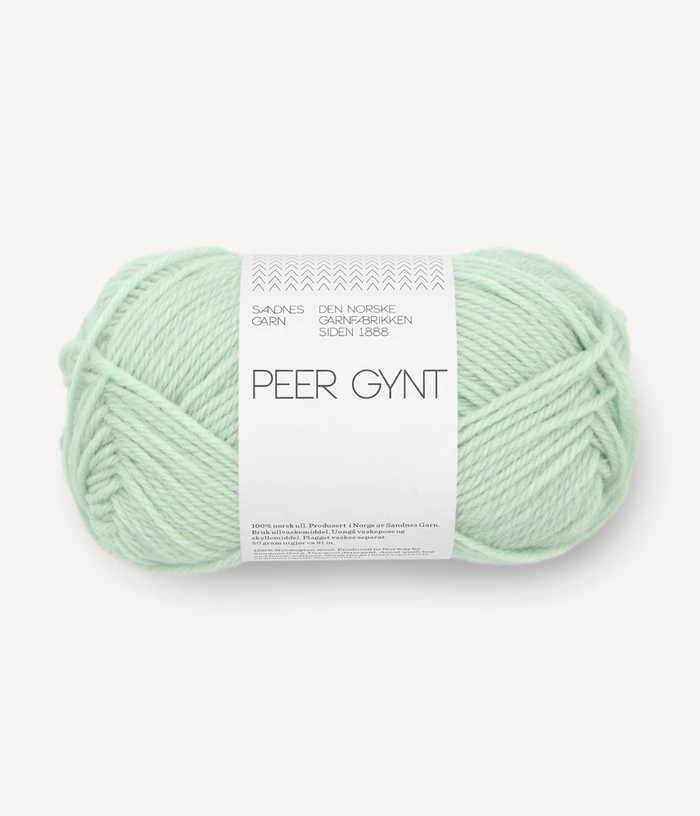 Garn Peer Gynt 7911 Mint Green