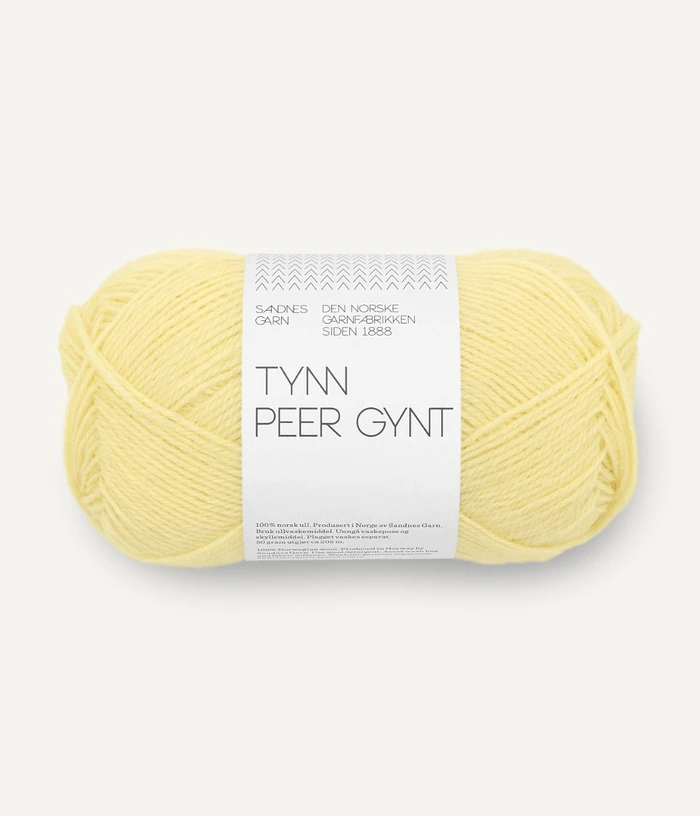 Garn Tynn Peer Gynt 9602 Lemonade