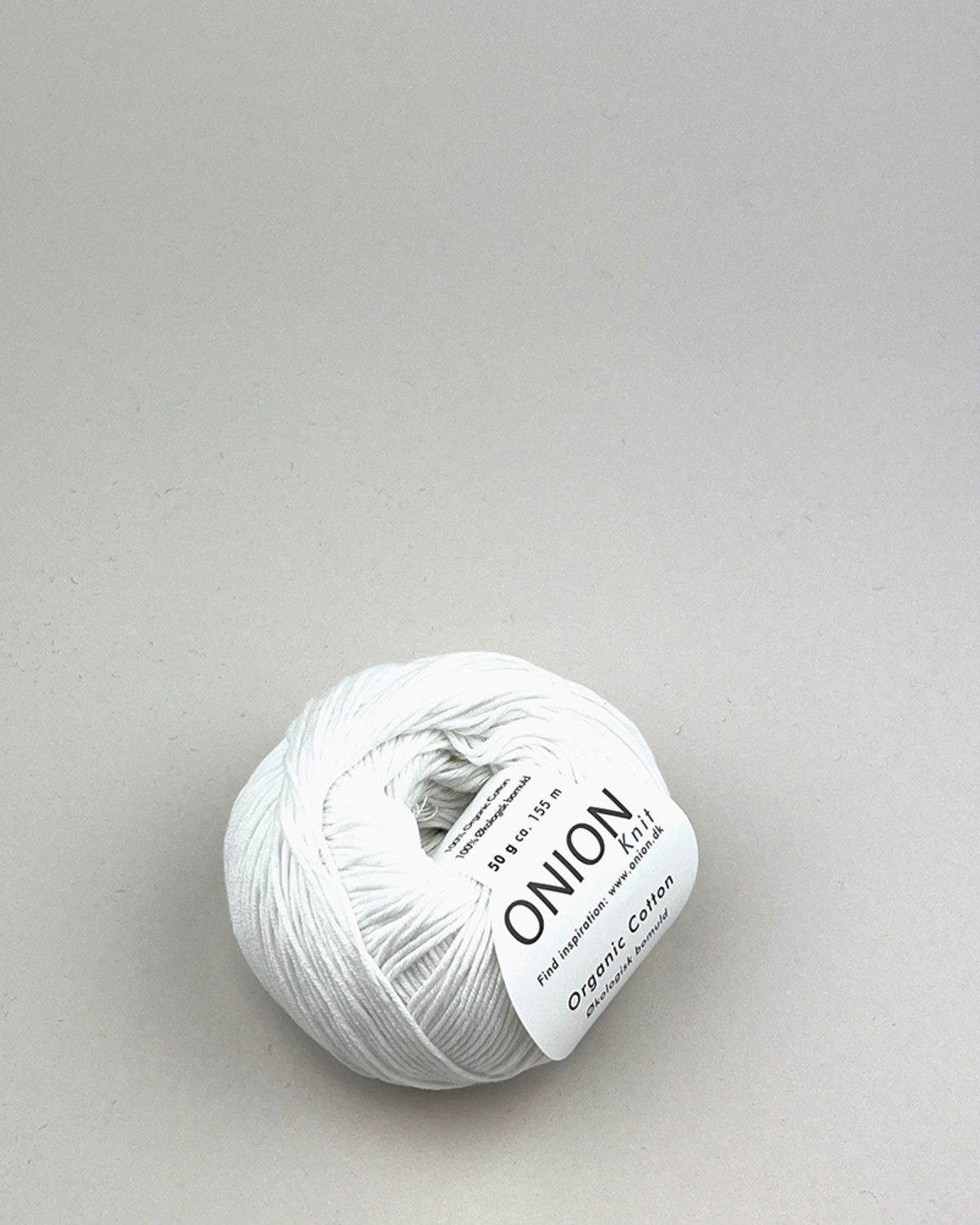 Garn Onion Organic Cotton 770102 Hvid