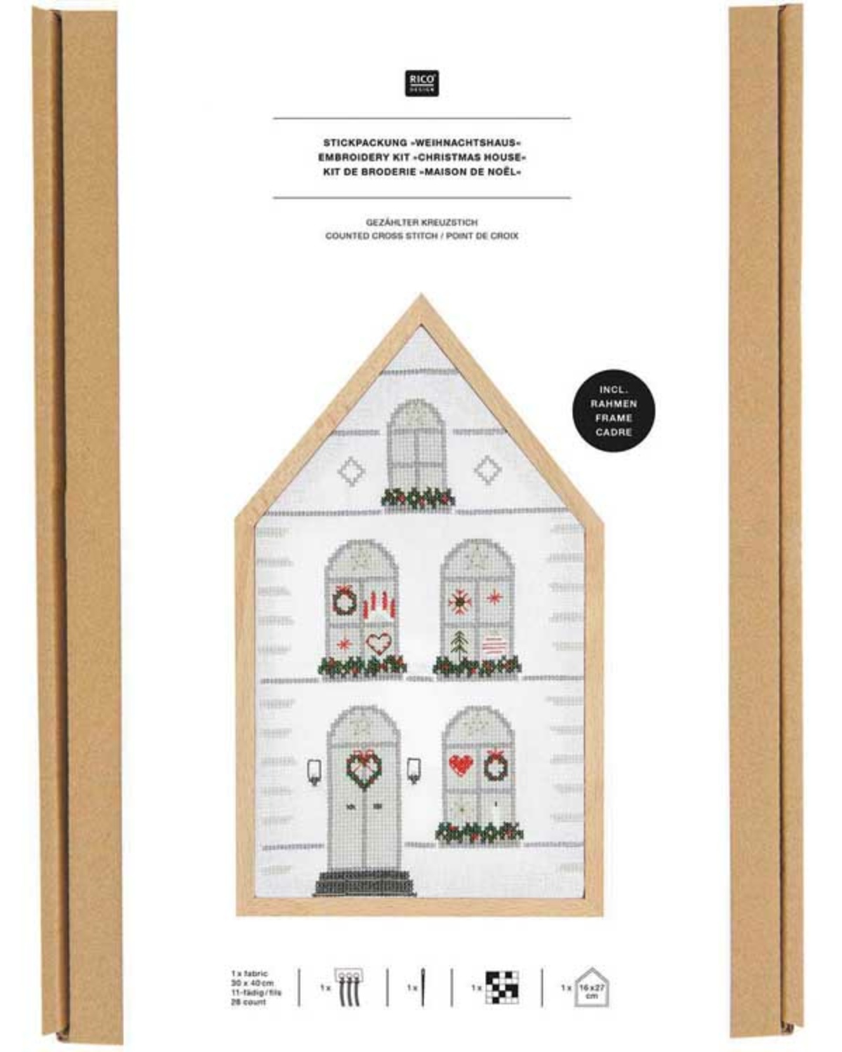 Rico 100185 Christmas Rocks