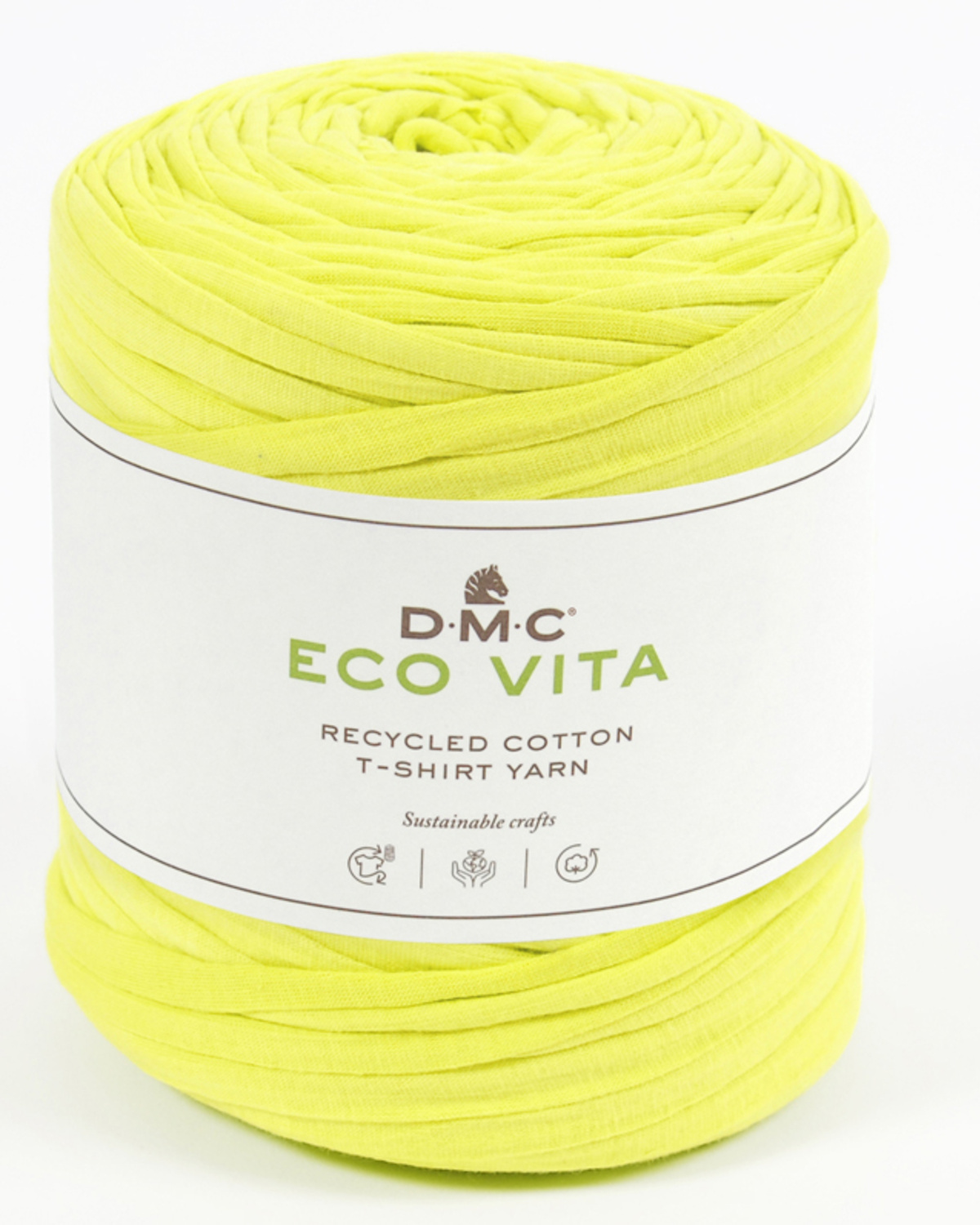 ECO Vita T-Shirt Yarn i gule nuancer