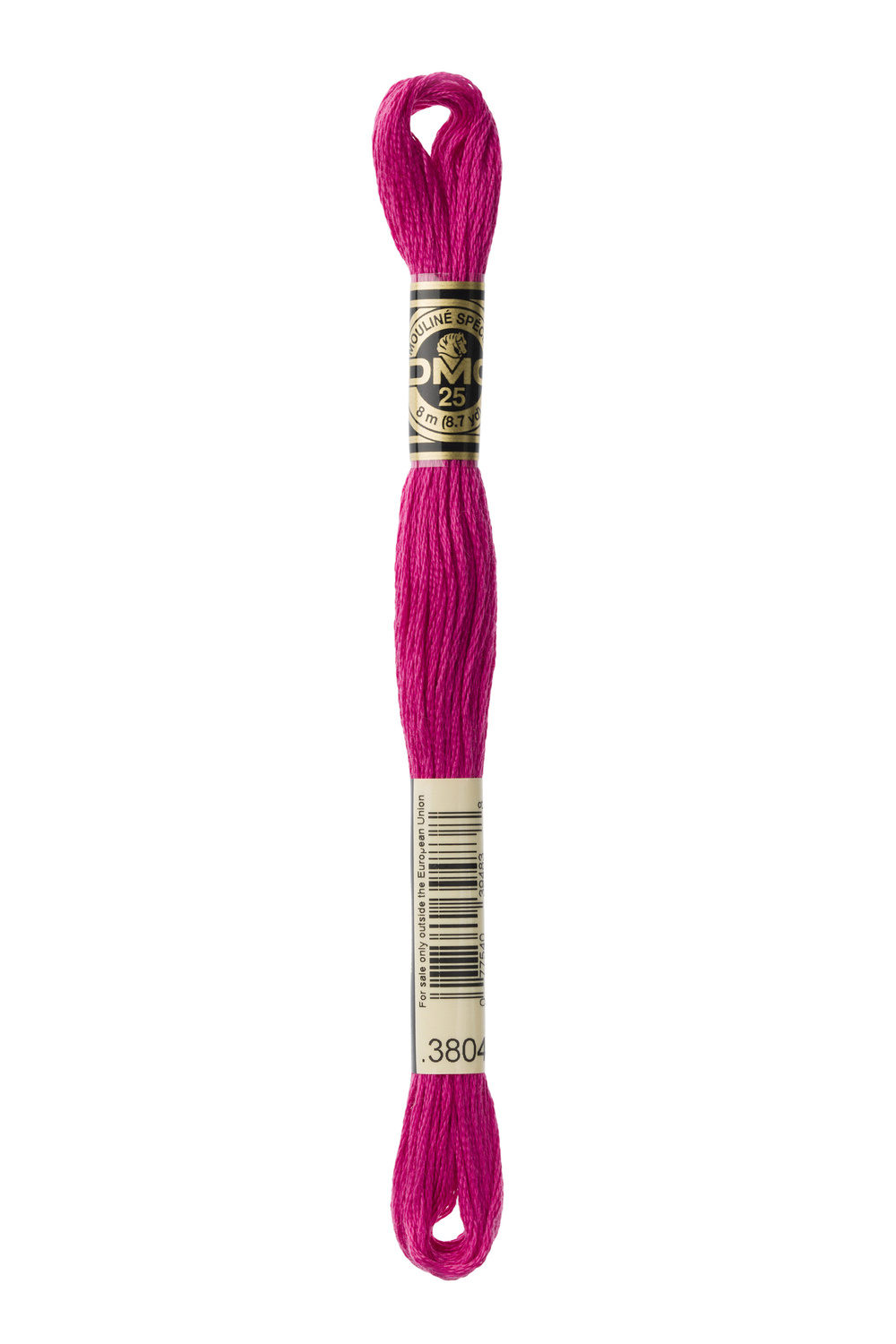 DMC Mouline Special 25 3804 Pink Broderigarn Mouline Spécial 25 "Amagergarn" farve 3804 Pink
