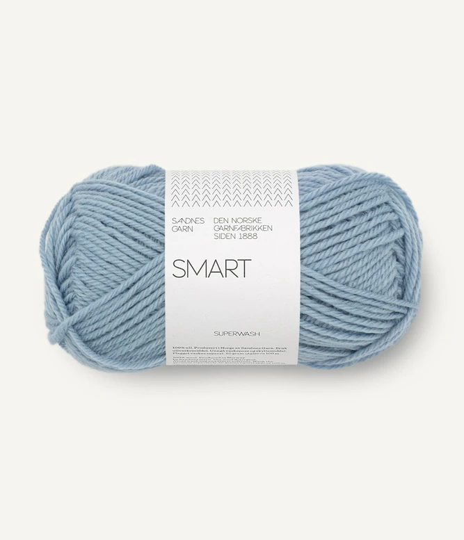 Sandnes Smart 6032 Blue Hydrangea Garn Smart 6032 Blue Hydrangea